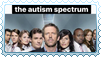 The autism spectrum stamp